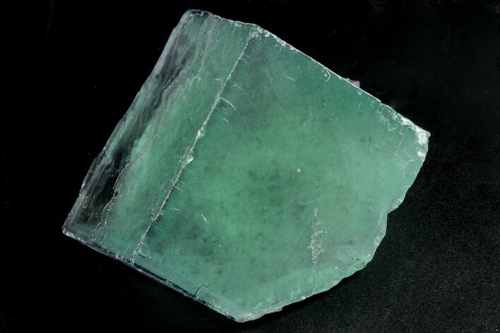 Deep Green Cubic Fluorite Crystal - China #293805